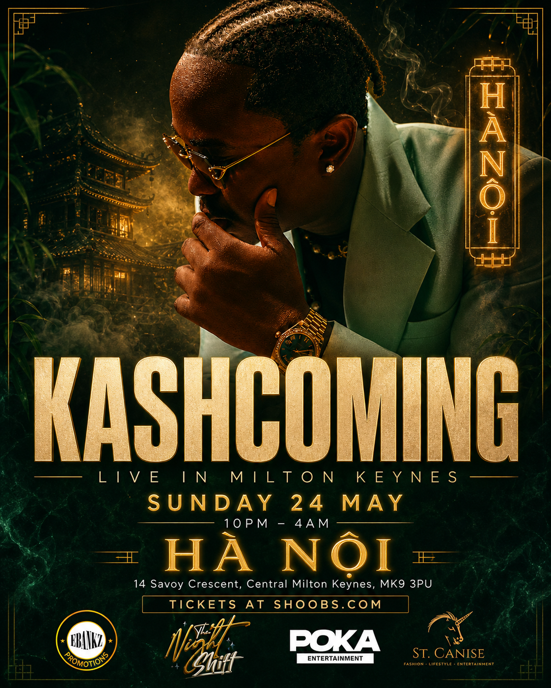 KASHCOMING Live in Milton Keynes at Hà Nội